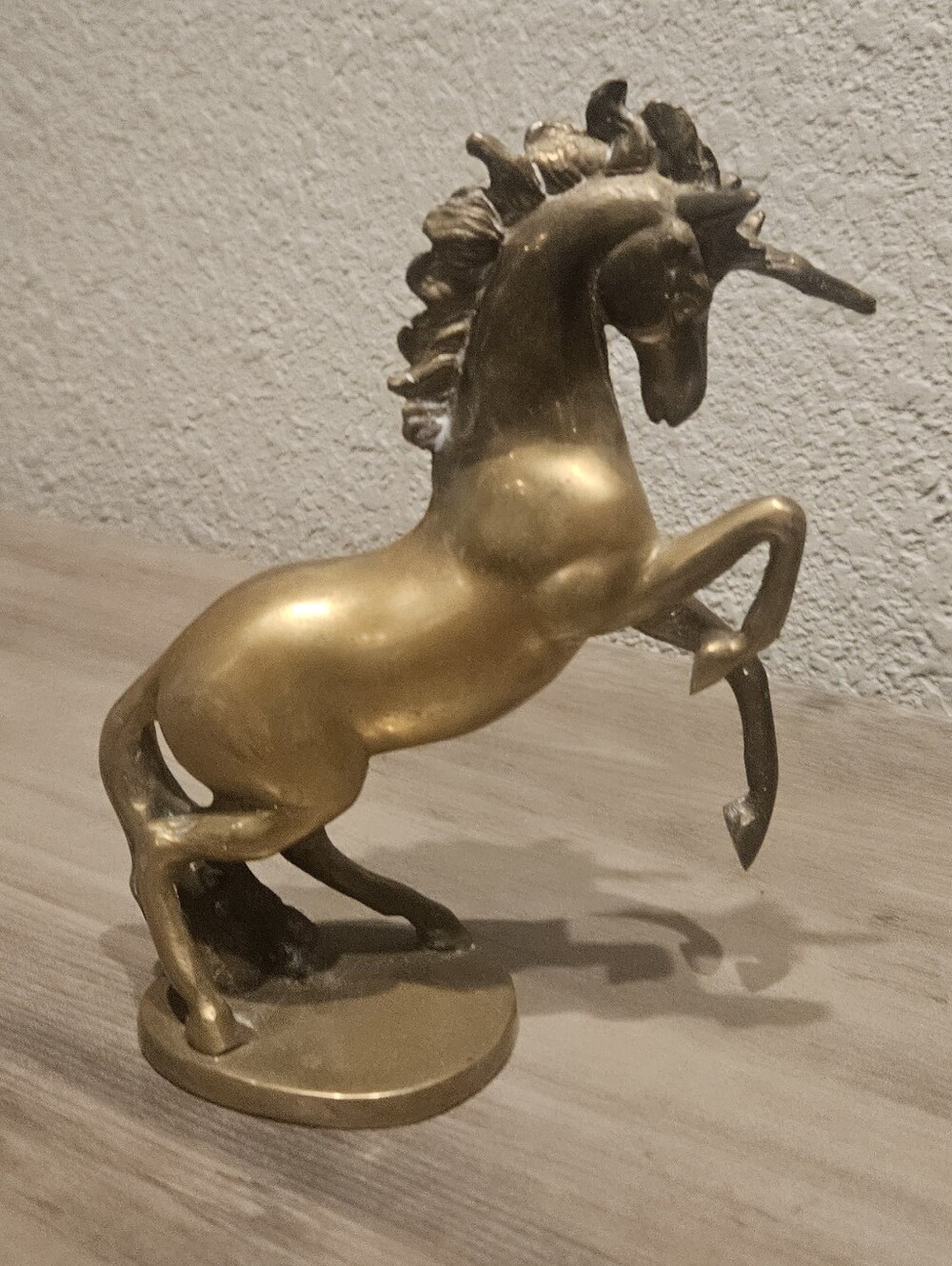 Vintage Brass Unicorn